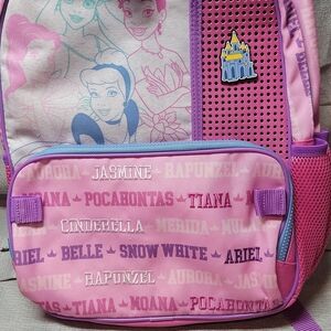 Disney Princess Pink and Purple Backpack